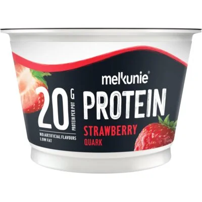 Melkunie Protein aardbei kwark