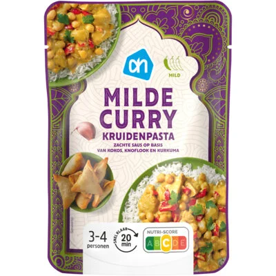 AH Milde curry kruidenpasta