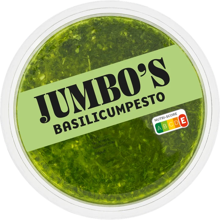 Jumbo's Basilicumpesto 120 g