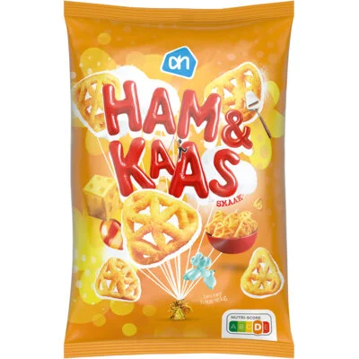 AH Ham & kaas smaak zoutjes