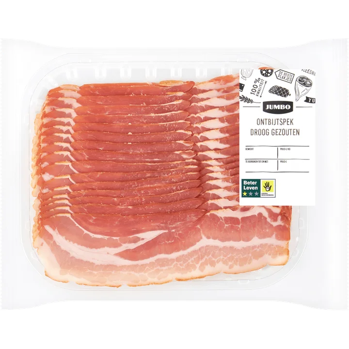 Jumbo Ontbijtspek Droog Gezouten ca. 125 g
