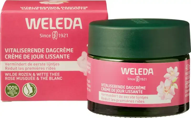 Vitaliserende dagcrème rozen & witte thee 30+