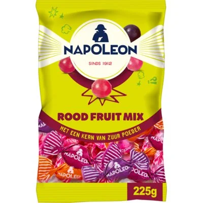 Napoleon Rood Fruit Mix 225 g