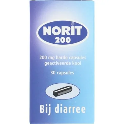 Norit Bij diarree 200mg capsules