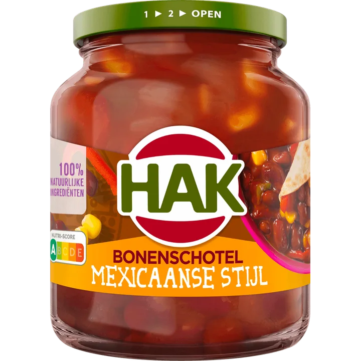 Hak Bonenschotel Mexicaans 360 g
