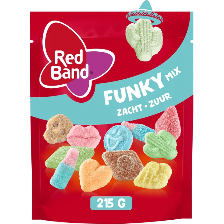 Red Band Funky Mix Zacht Zuur 215g