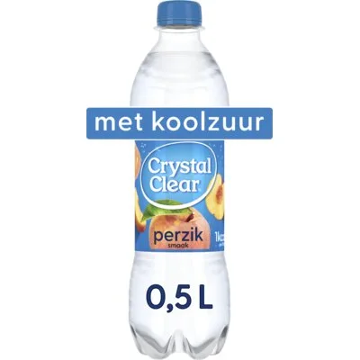 Crystal Clear Sparkling peach