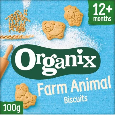 Organix Boerderijdieren koekjes 12m+
