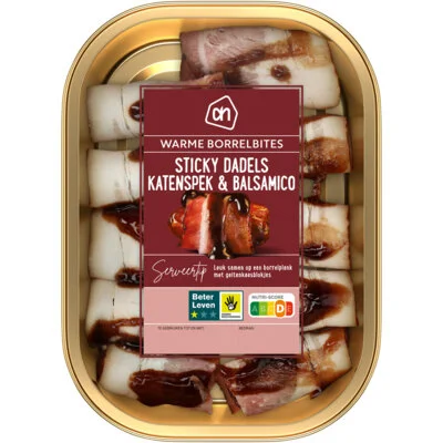 AH Sticky dadels katenspek & balsamico