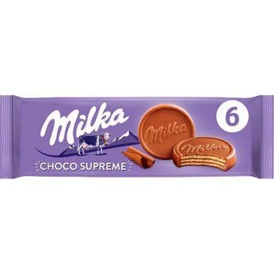 Milka Choco supreme wafels met melkchocolade