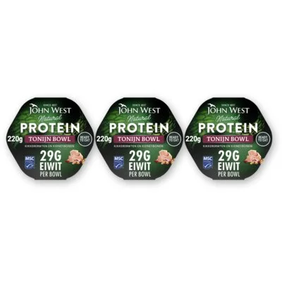 John West Protein tonijn bowl kidneybonen 3-pack