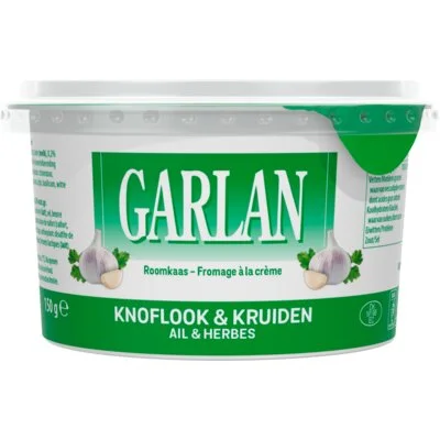 Garlan Roomkaas Knoflook & Kruiden 150 g