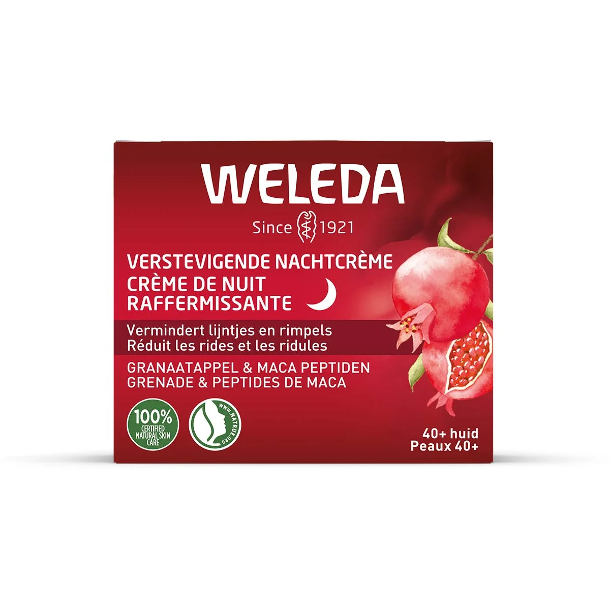 Granaatappel+maca nachtcreme