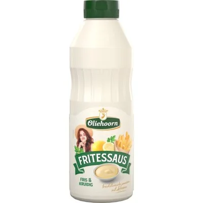 Oliehoorn Fritessaus Fris & Kruidig 750 ml