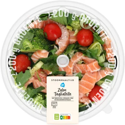 AH Stoommaaltijd zalm roomsaus