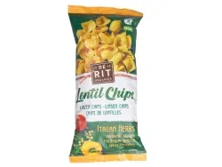 Linzenchips met Italian Herbs