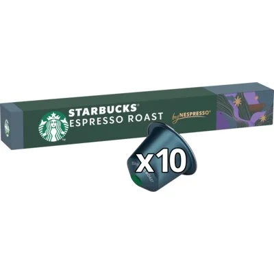 Starbucks Nespresso espresso roast capsules