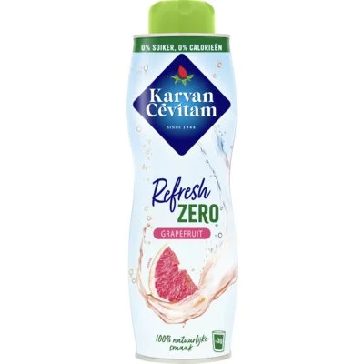 Karvan Cévitam Refresh zero grapefruit siroop