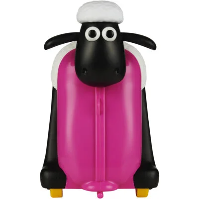 Shaun the sheep Shaun het schaap koffer roze