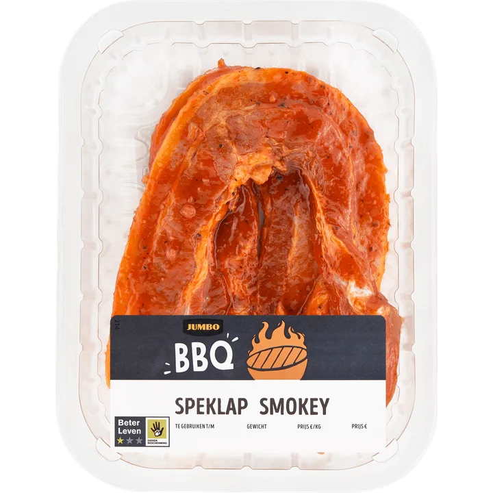 Jumbo BBQ Speklap Smokey 2 Stuks