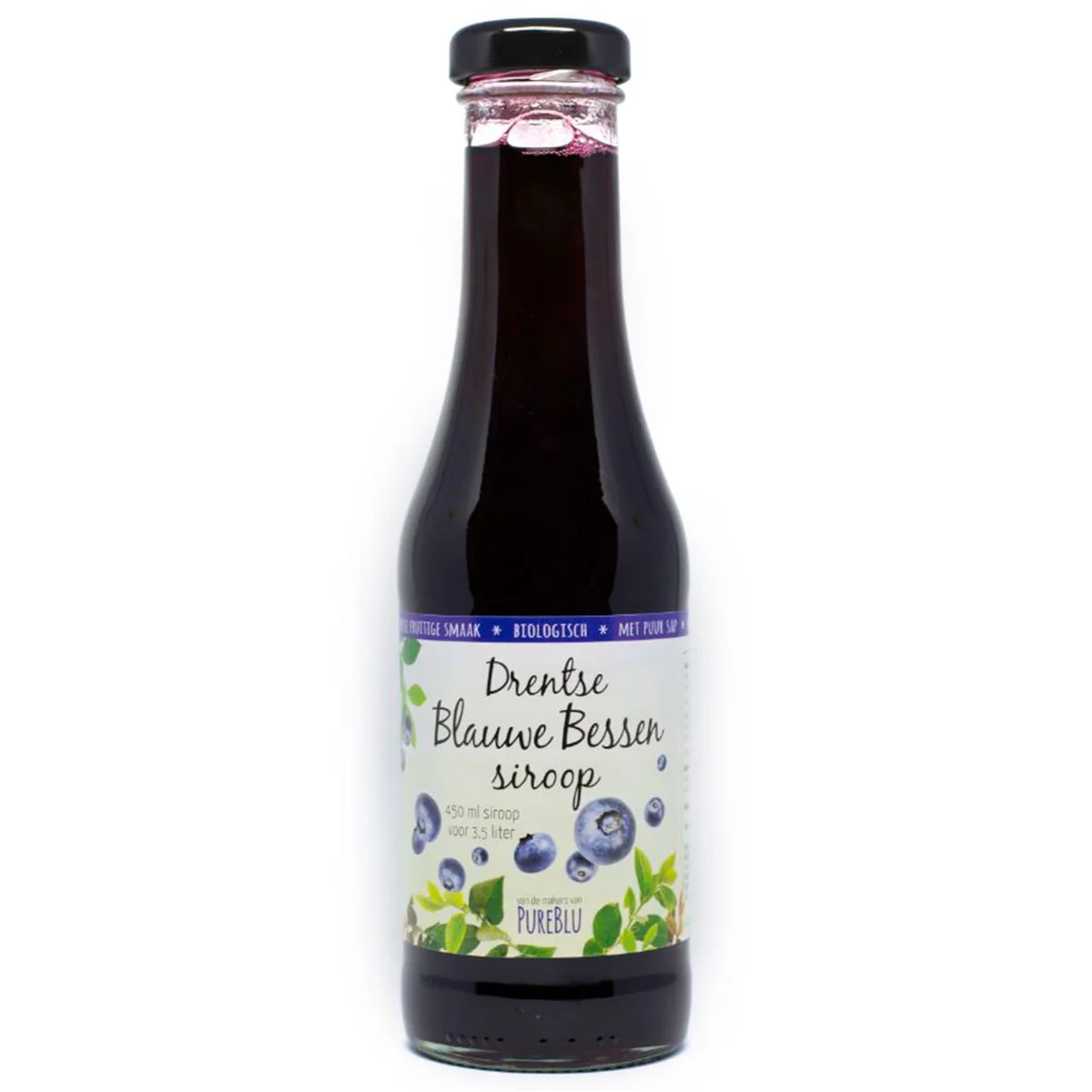 Drentse blauwe bessensiroop