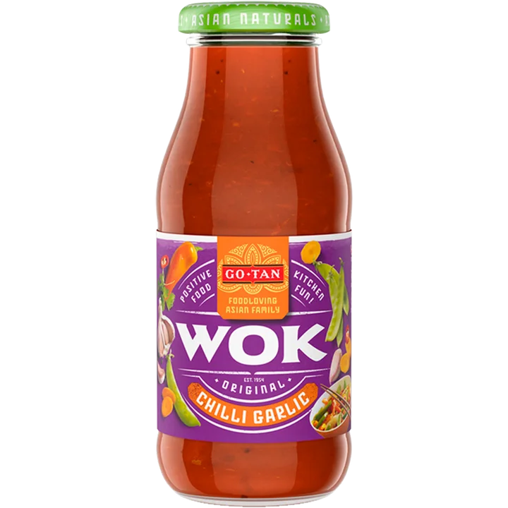 Go-Tan Wok Original Chilli Garlic 240 ml