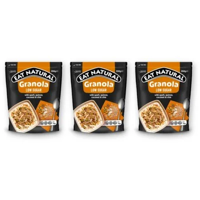Eat Natural Granola Low Sugar 3-pack