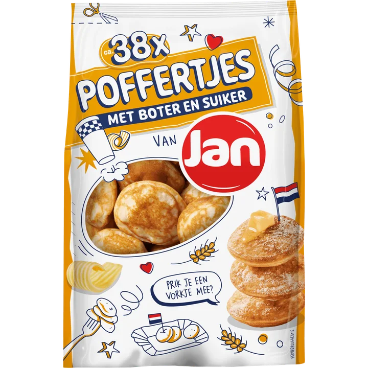 Jan Poffertjes met Boter en Suiker 335 g