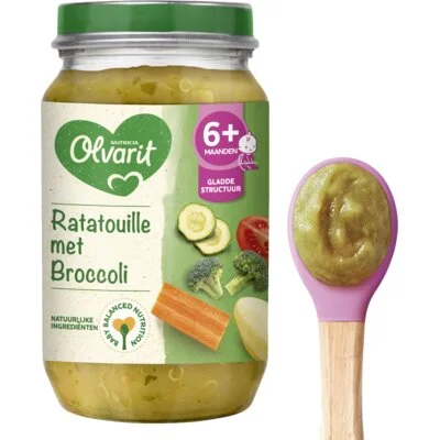 Olvarit Ratatouille met broccoli 6m+