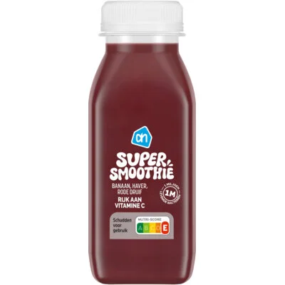 AH Super smoothie banaan haver rode druif