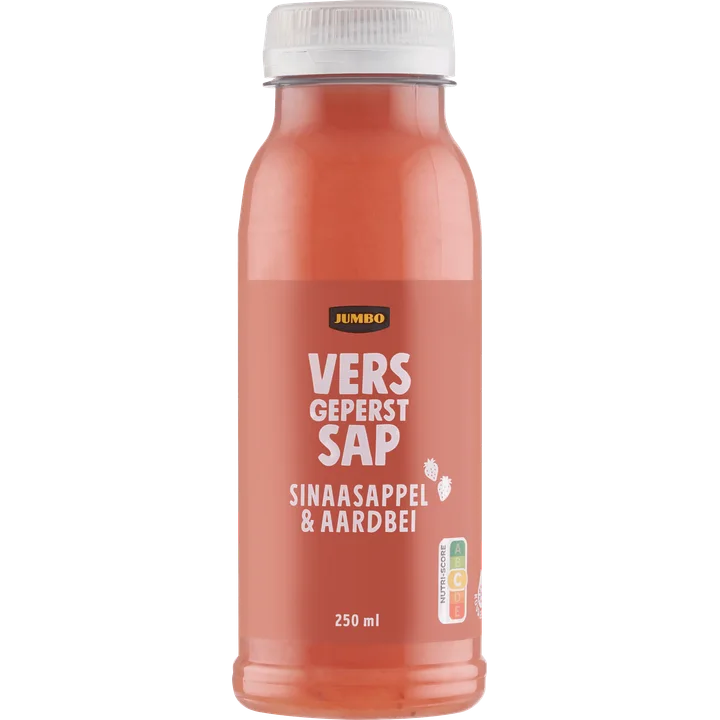 Jumbo Vers Sap Sinaasappel & Aardbei 250ML