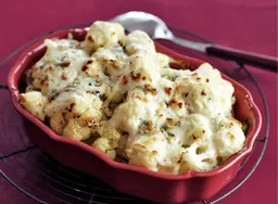 Bloemkoolgratin blauwaderkaas