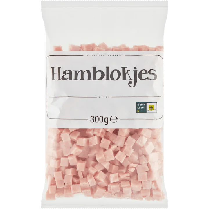 Hamblokjes 300 g