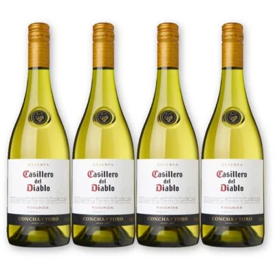 Casillero del Diablo Casillero Viognier Res. 4 flessen