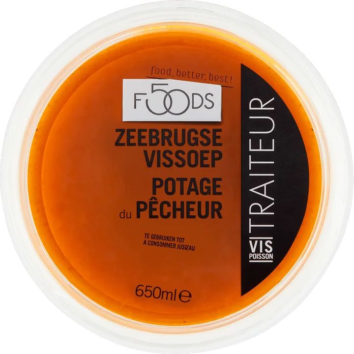 50 Foods Zeebrugse Vissoep 650ML