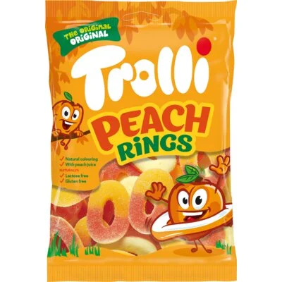 Trolli Perzikringen 200g
