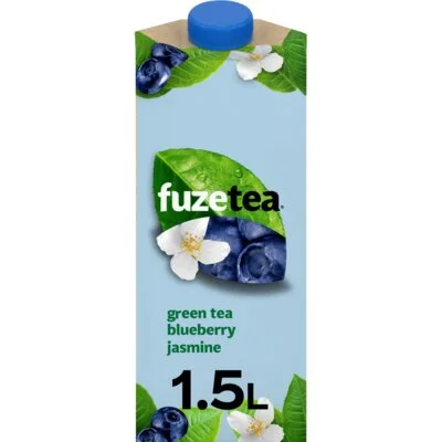 Fuze Tea Green ice tea blueberry jasmin no sugar