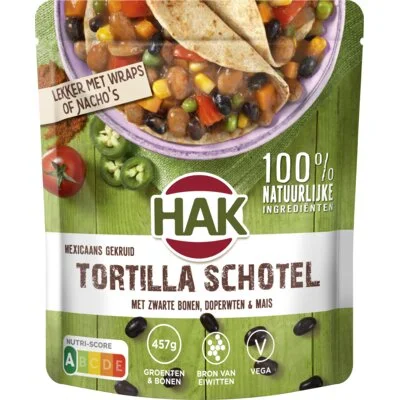 Hak Mexicaans Gekruid Tortilla Schotel 550 g