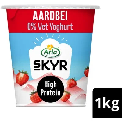 Arla Skyr aardbei yoghurt 0% vet XL