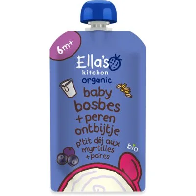Ella's kitchen Baby bosbessen ontbijtje 6m+