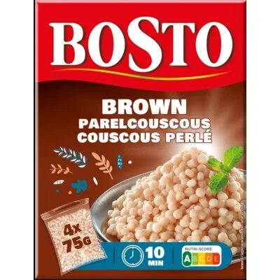 Bosto Brown parelcouscous bel