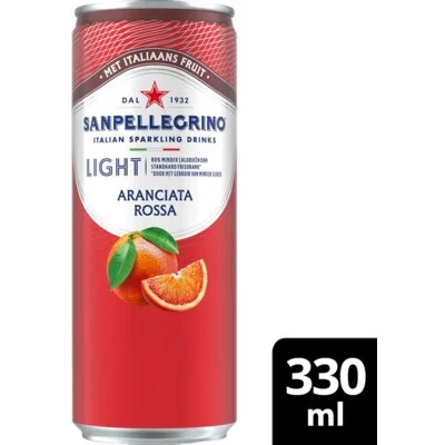 S. Pellegrino Aranciata rossa light 6-pack