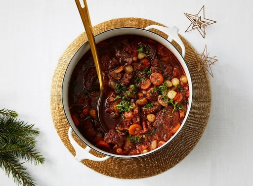 Boeuf bourguignon voor kerst
