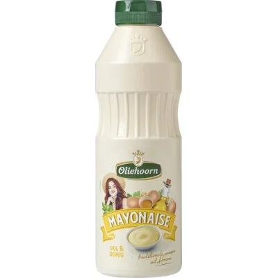 Oliehoorn Mayonaise Vol & Romig 750 ml