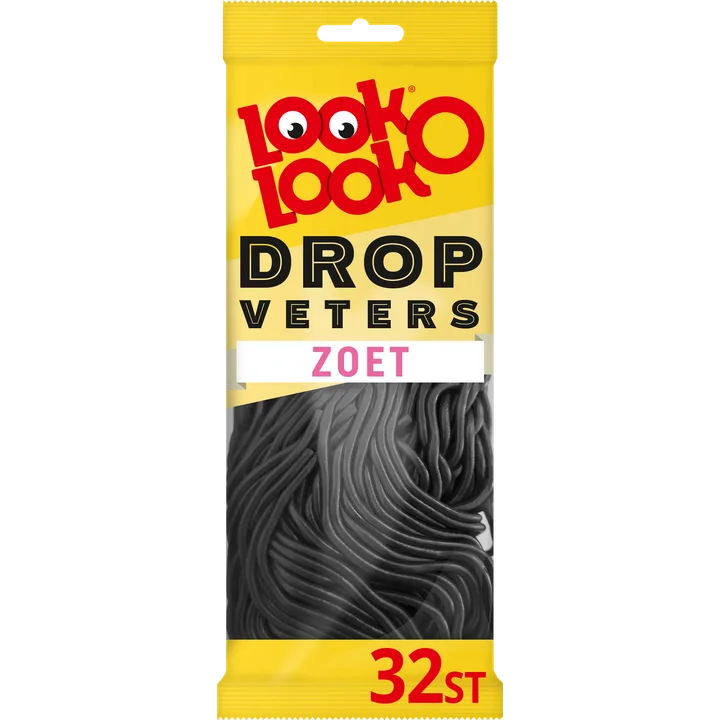 Look-O-Look Dropveters Vegan 25 stuks