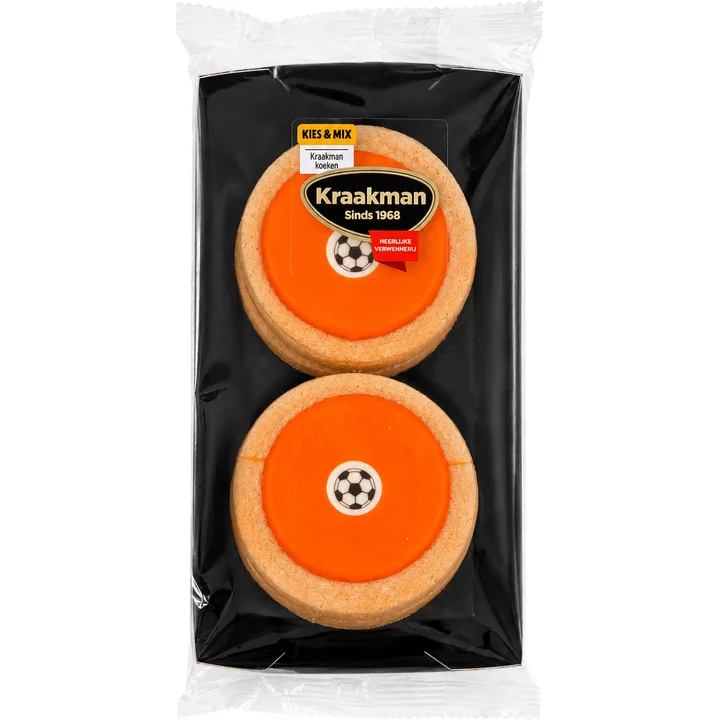 Kraakman Oranje Fondantpencee 4 Stuks