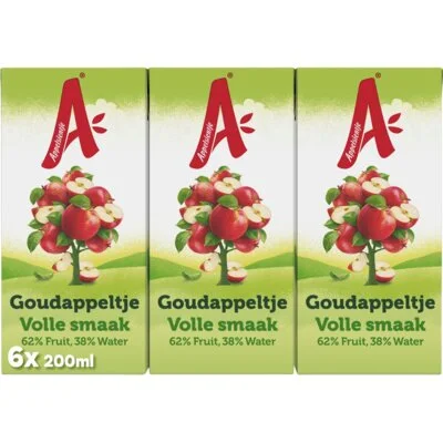 Appelsientje Goudappeltje volle smaak 6-pack