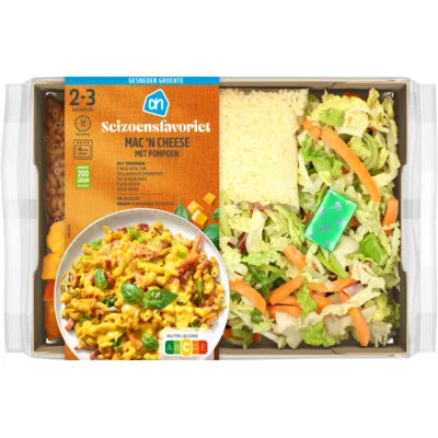 AH Gesneden verspakket mac'n cheese pompoen