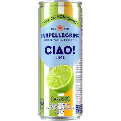 S. Pellegrino Ciao lime 6-pack