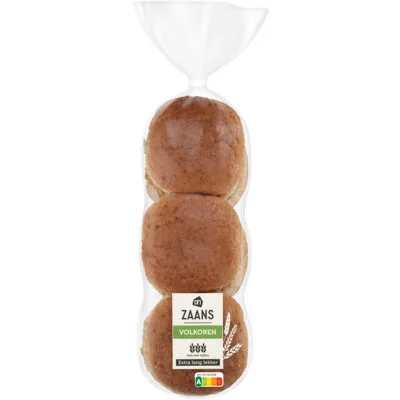 AH Extra lang lekker zaans volkoren bol 6st